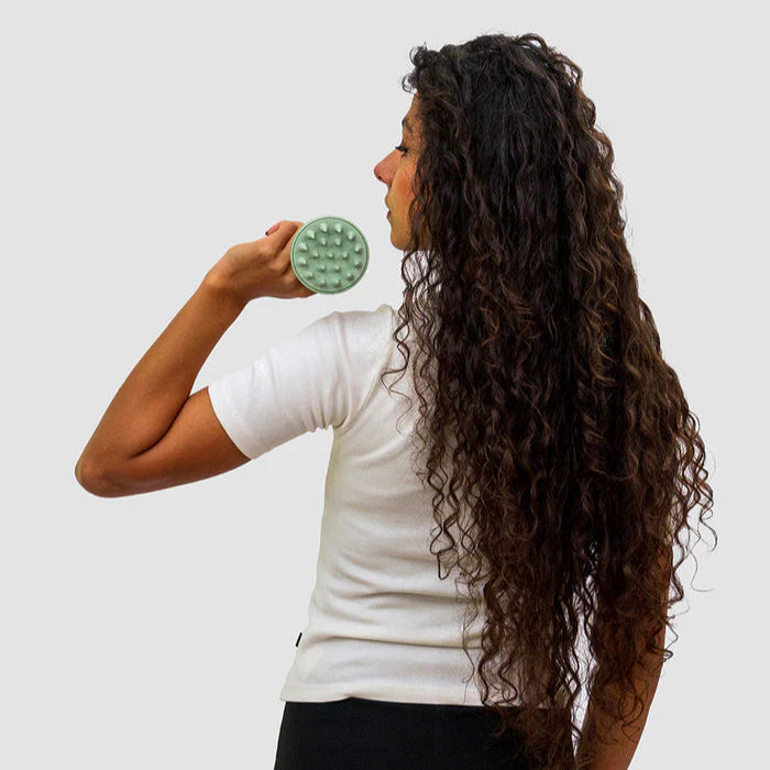 Scalp massage scrubber