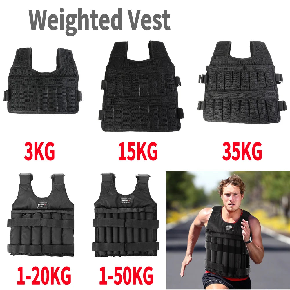 Adjustable Running Weight Jacket