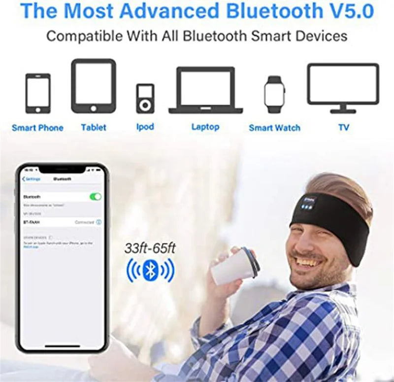 Wireless Bluetooth Headband