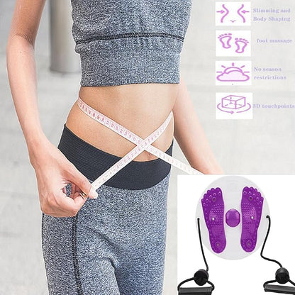 Twisting waist machine