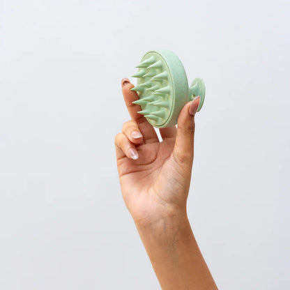 Scalp massage scrubber