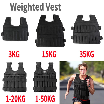 Adjustable Running Weight Jacket