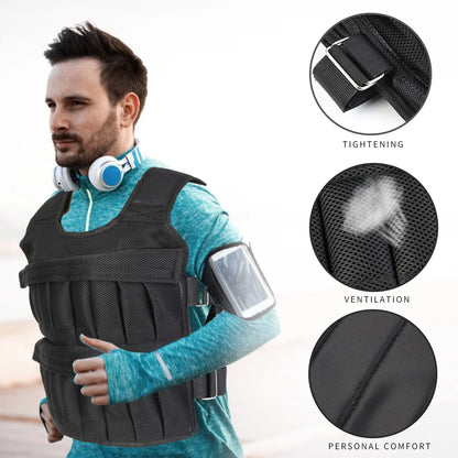 Adjustable Running Weight Jacket